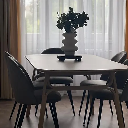 Modern Uj Lakas A Belvarosban דירה *